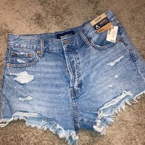 Aeropostale premium air denim boyfriend shorts